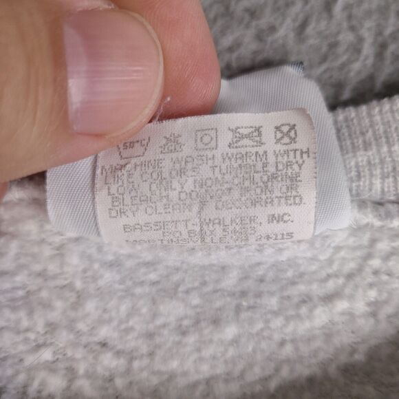 Vintage Crestview Bulldogs Sweatshirt Womens‎ XL Gray Lee Made In USA - Picture 5 of 16